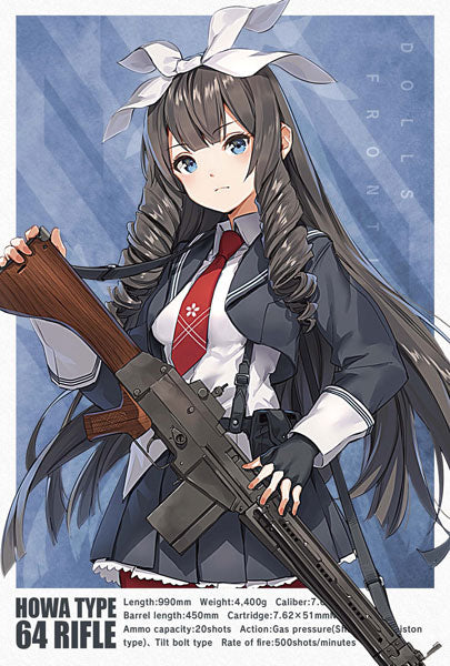 LittleArmory Howa Type 64 1/12 Plastic Model Girls' Frontline - Image 14