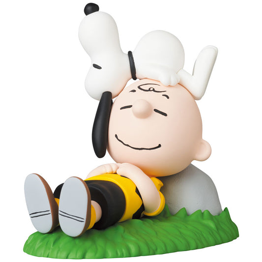 Ultra Detail Figure No.681 UDF PEANUTS SERIES 13 NAPPING CHARLIE BROWN & SNOOPY - Image 2