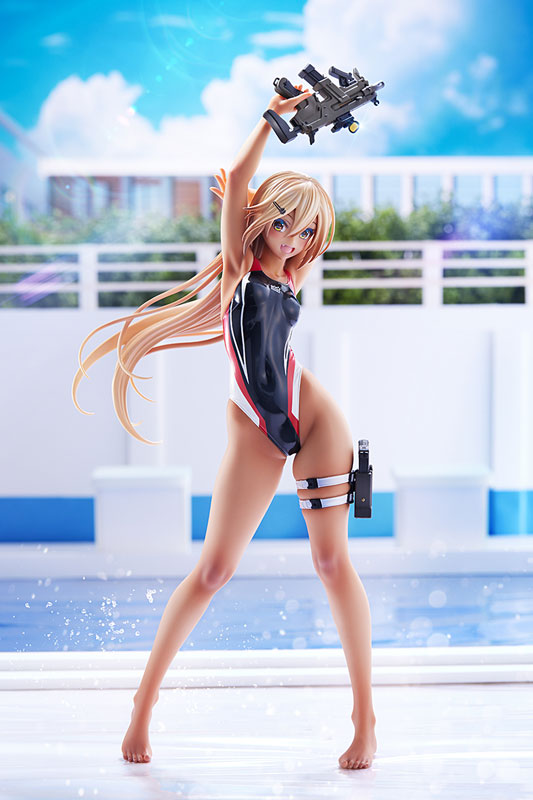ARMS NOTE Kouhai-chan of the Swimming Club Red Line Swimsuit Ver. 1/7 Figure - Image 2