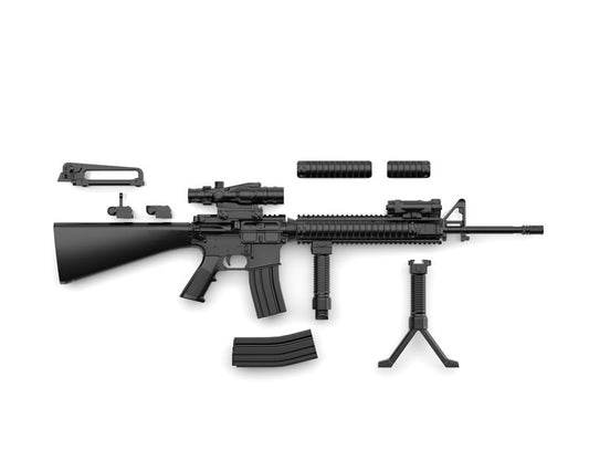 LittleArmory M16A4 Type 1/12 Plastic Model - Image 2