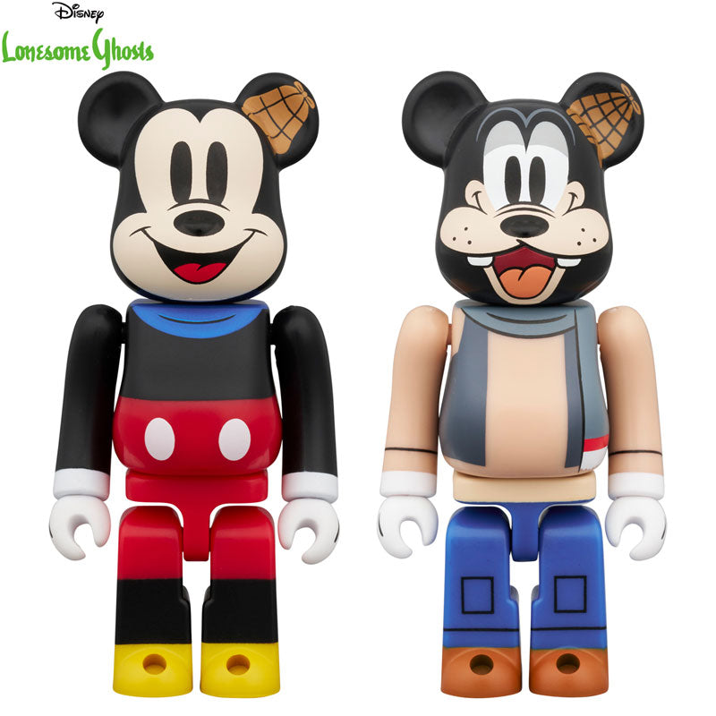 BE@RBRICK MICKEY MOUSE & GOOFY (Lonesome Ghosts Ver.) 2PCS SET - Image 6