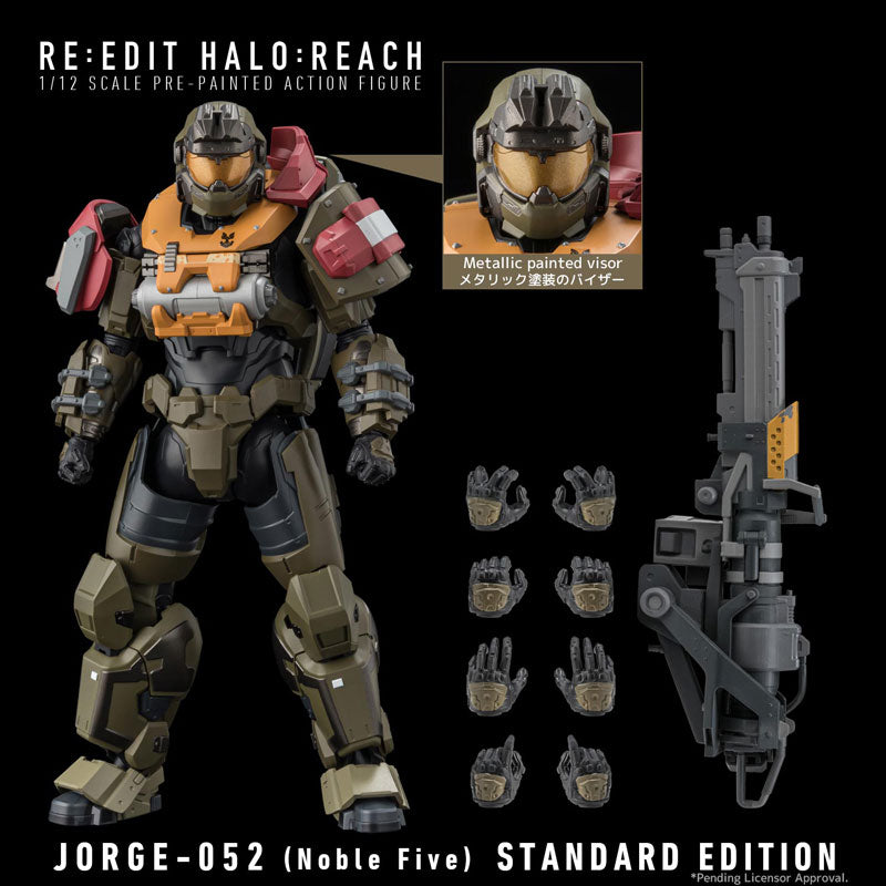 RE:EDIT Halo: REACH 1/12 SCALE JORGE-052 (Noble Five) Action Figure - Image 13