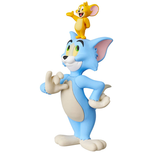 Ultra Detail Figure UDF TOM AND JERRY Classic Color Ver. JERRY on TOM's HEAD - Image 2
