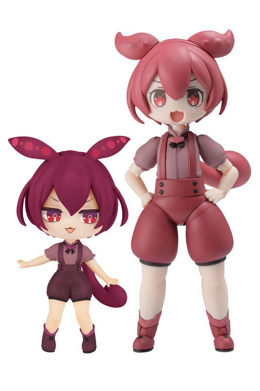 Plafia Tohoku Zunko Zundamon Project Ankomon Mini Figure Bundled Set 1/12 Plastic Model - Image 2