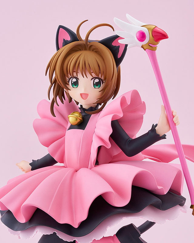 POP UP PARADE Cardcaptor Sakura Clow Card Arc Sakura Kinomoto: Black Cat Costume Ver. L Size - Image 9