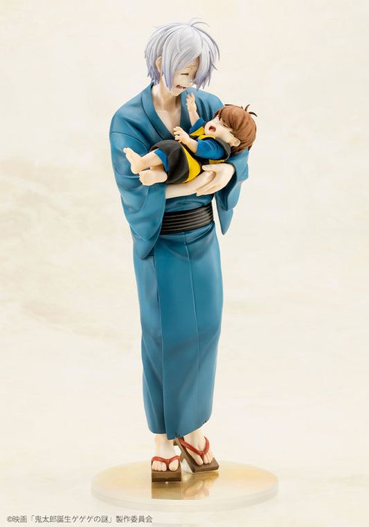 Movie "The Birth of Kitaro: Mystery of GeGeGe" Kitaro's Father & Baby Kitaro Figure - Image 2