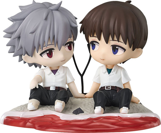 Mini Memory Rebuild of Evangelion Shinji Ikari & Kaworu Nagisa Figure - Image 2