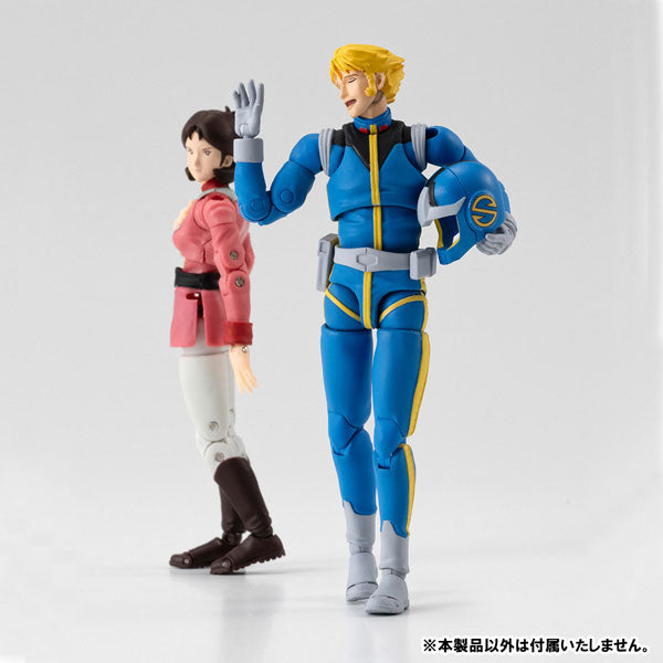 G.M.G. COLLECTION 11 Mobile Suit Gundam Earth Federation Forces Sleggar Law Normal Suit Ver. Posable Figure - Image 10