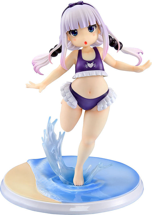 Miss Kobayashi's Dragon Maid Kanna Kamui: Excited to Wear a Swimsuit at Home Ver. (Purple) 1/6 Figure - Image 2