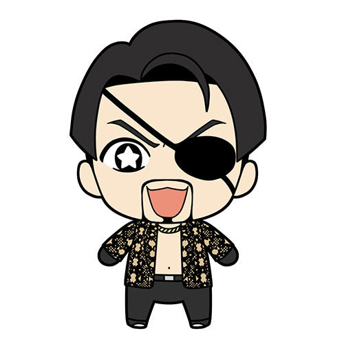Like a Dragon Kiwami Plushie and Tin Badge Set - Goro Majima - Image 2
