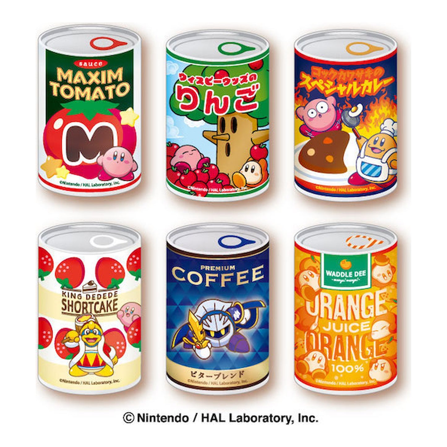 Kirby mitamemo Tin Badge 6Pack BOX - Image 1