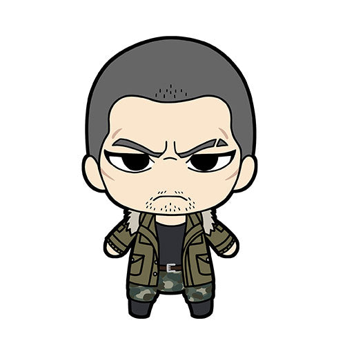 Like a Dragon 5 Plushie and Tin Badge Set - Taiga Saejima - Image 2