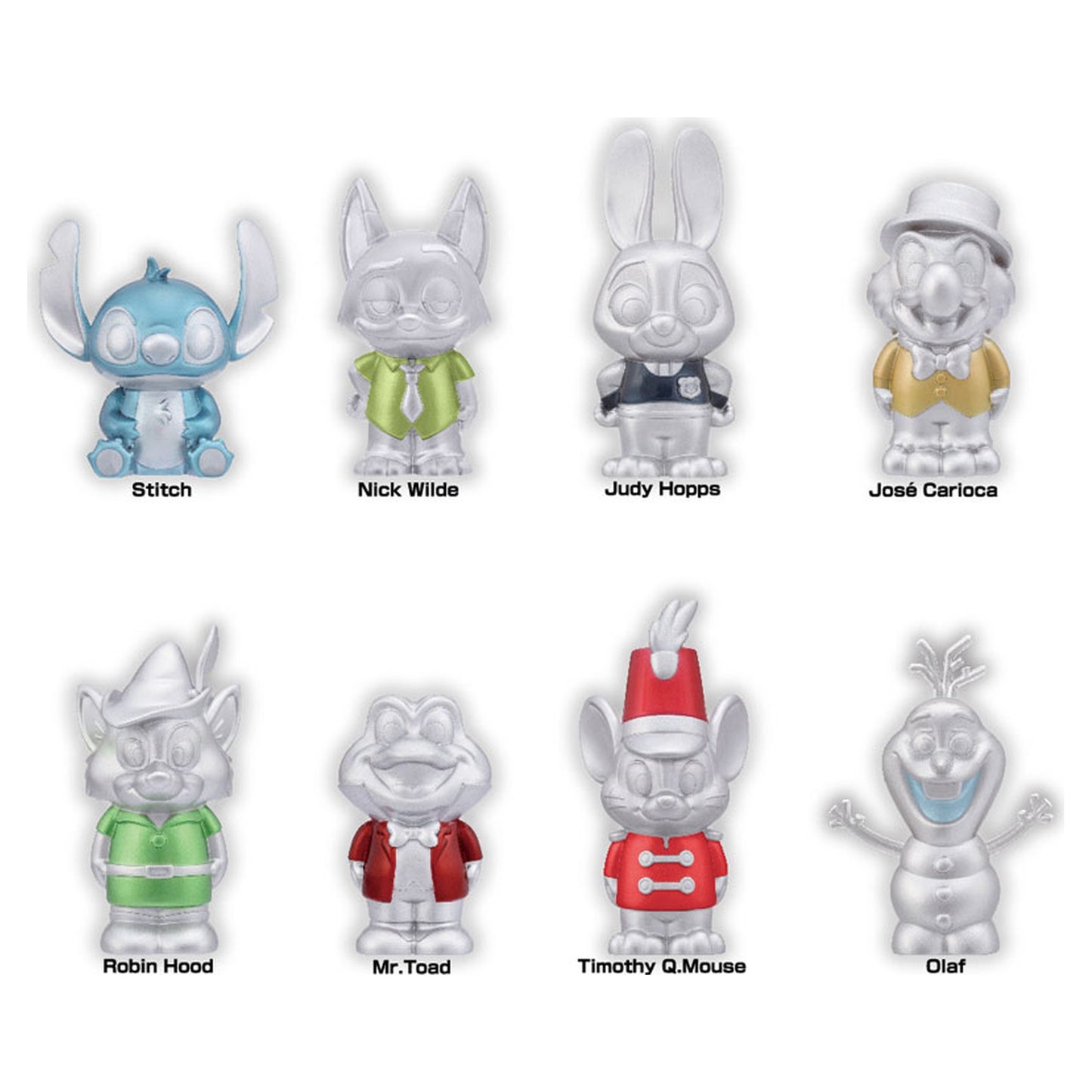 Disney100 Sofubi Puppet Mascot 2 8Pack BOX - Image 1