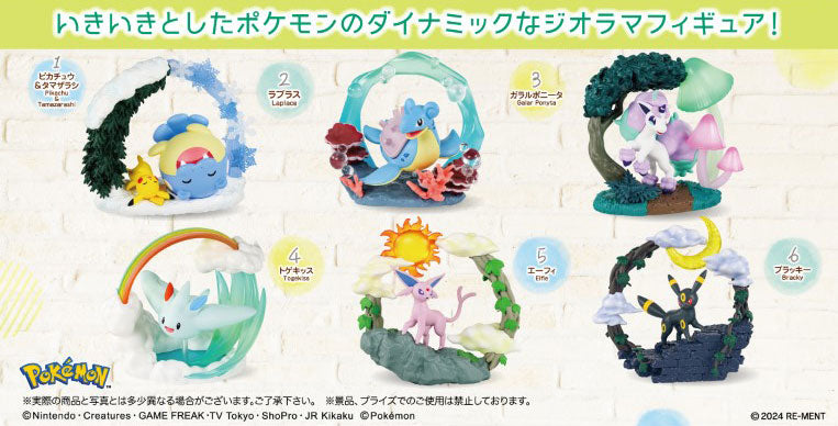 Pokemon Circular Diorama Collection 6 Pack Box - Image 3