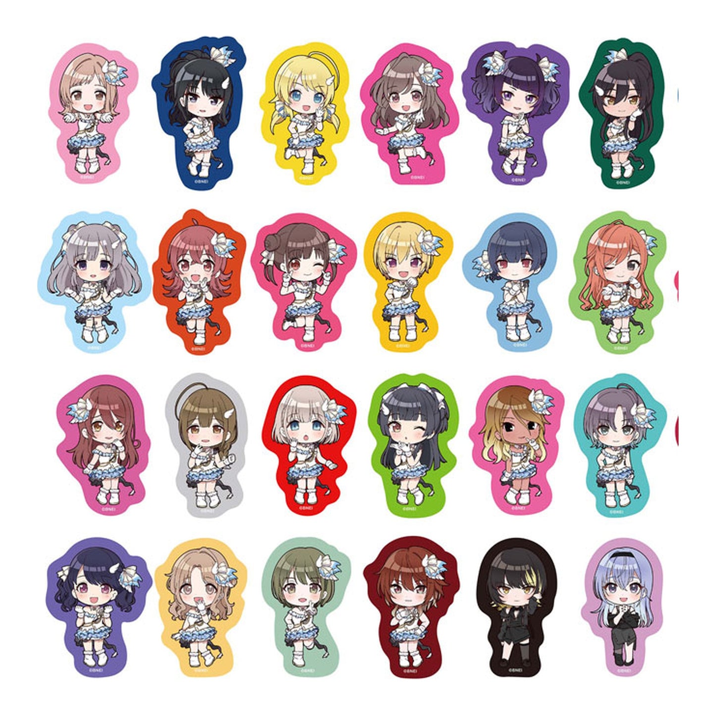 THE IDOLM@STER SHINY COLORS Ijigen Fest Peta Collection 14Pack BOX - Image 1