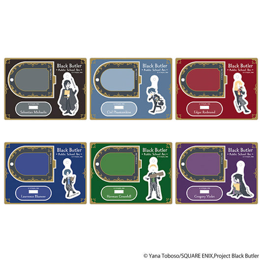 Black Butler: Public School Arc YuraYura Acrylic Stand Collection Yuru Palette 6Pack BOX - Image 2