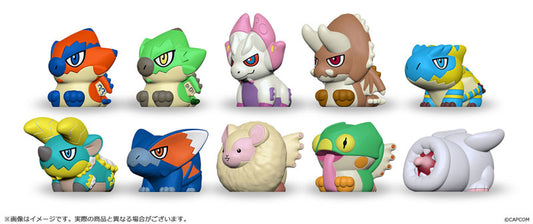 Capcom Figure Builder Finger Puppet Monster Hunter Vol.1 10Pack BOX - Image 2