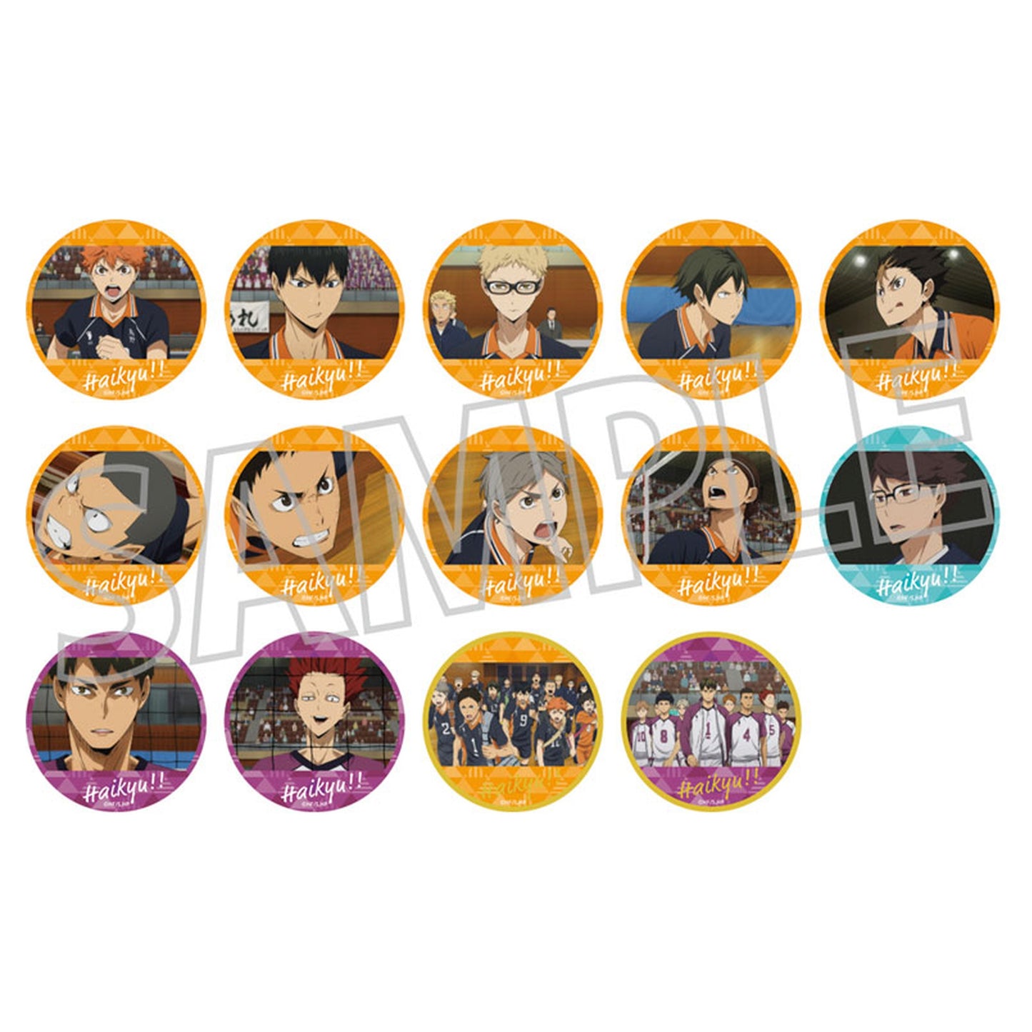 Haikyuu!! Circle Card Collection vol.3 7Pack BOX - Image 1