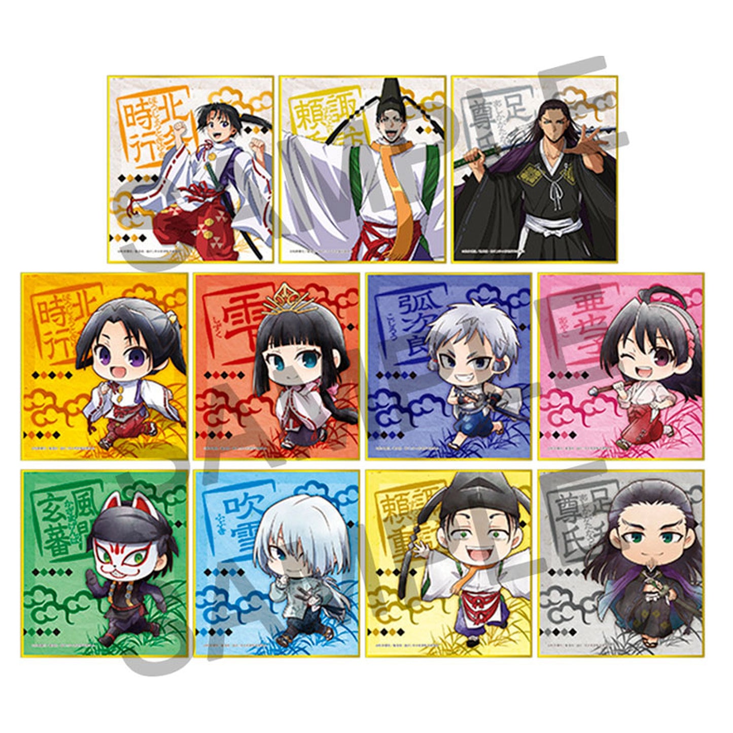 The Elusive Samurai Mini Shikishi Collection 11Pack BOX - Image 1