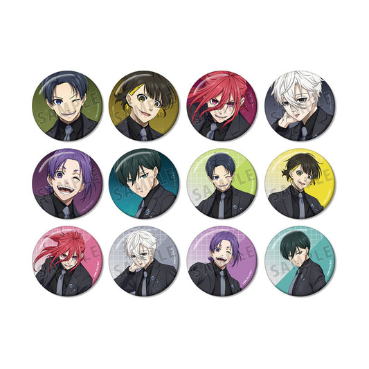 TV Anime Bluelock New Illustration Suit Model ver. Trading Tin Badge 12Pack BOX - Image 2