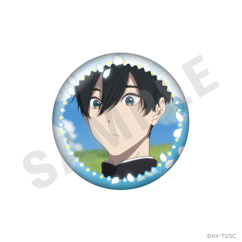 TV Anime Shoushimin Series Trading Hologram Tin Badge Set (8 Items) - Image 9