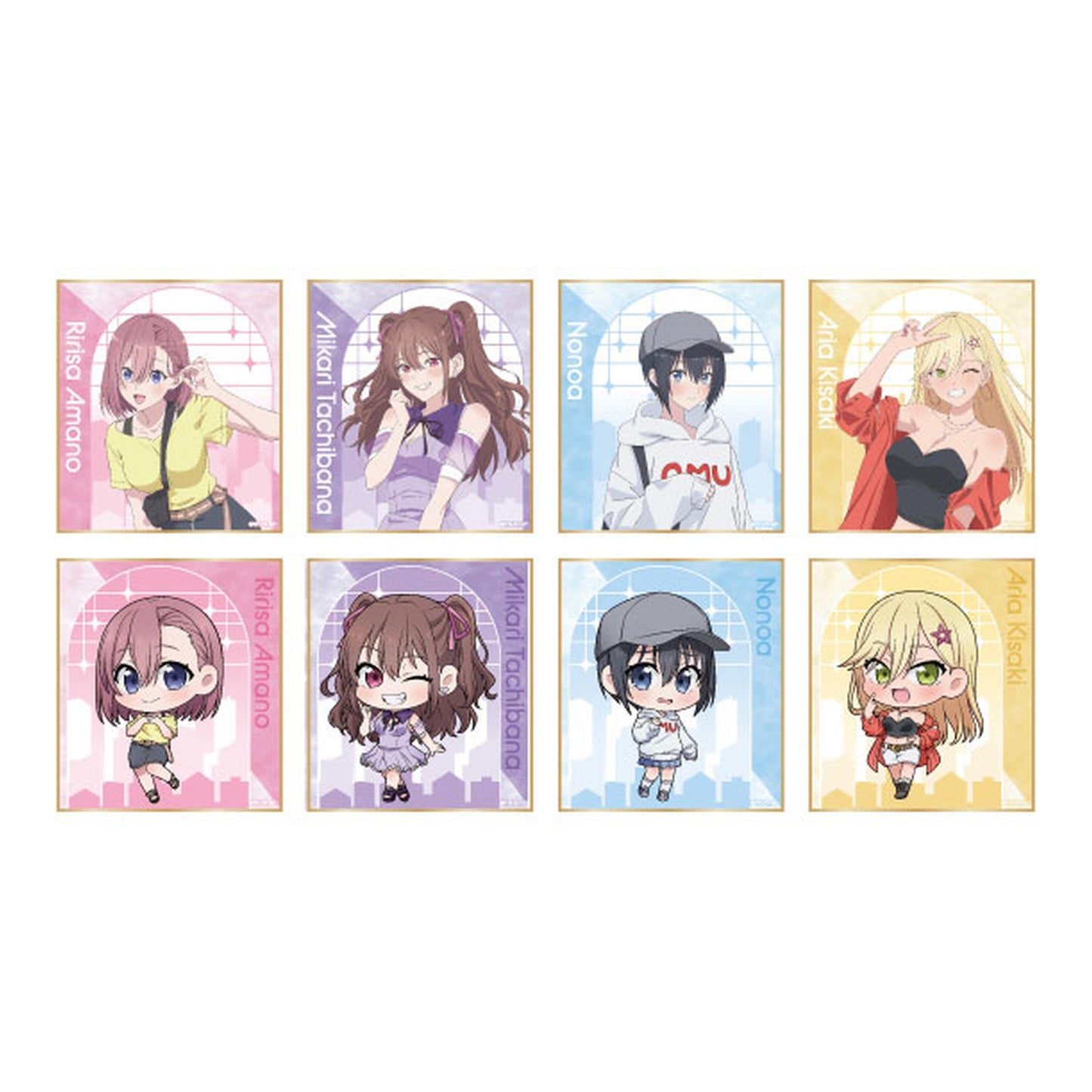 2.5 Dimensional Seduction Mini Shikishi Collection 8Pack BOX - Image 1