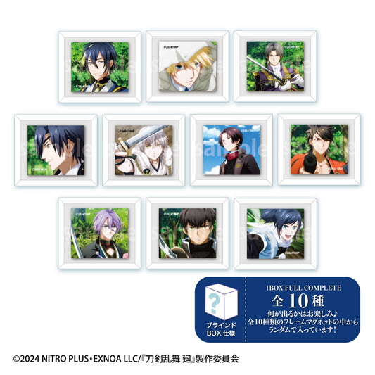 Touken Ranbu Kai -Kyoden Moyuru Honnouji- Trading Frame Magnet 10Pack BOX - Image 2