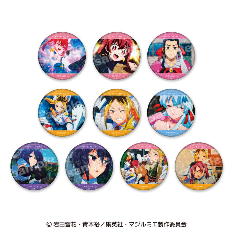 Magilumiere Co. Ltd. Magical Girl's Tin Badge Collection 10Pack BOX - Image 3