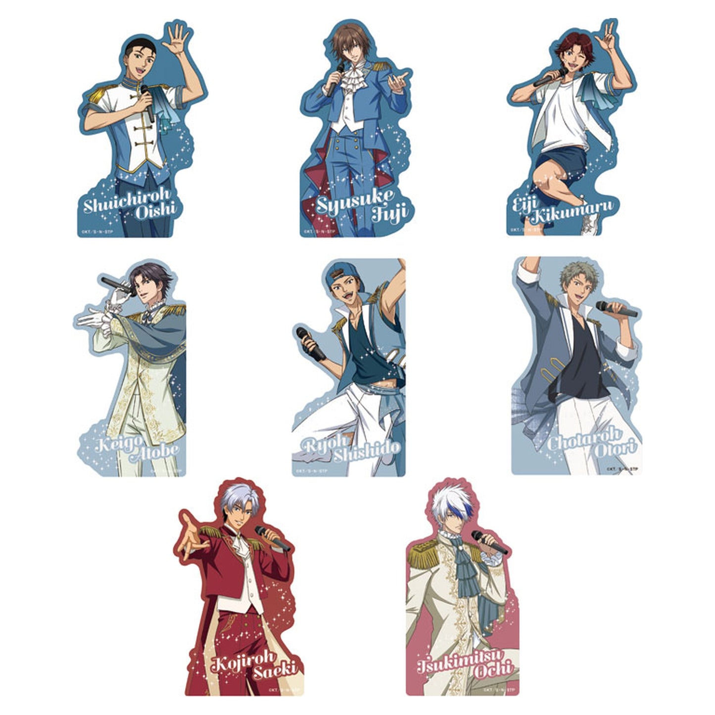 The New Prince of Tennis Peta Collection 8Pack BOX - Image 1