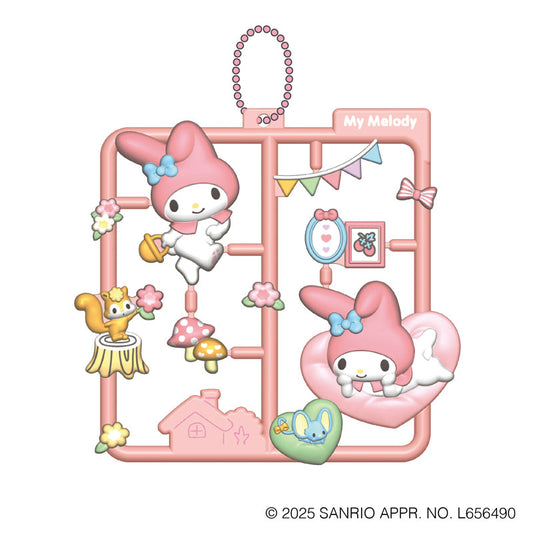 Plat Collection Sanrio Characters My Melody / Kuromi MIX 4Pack BOX - Image 2