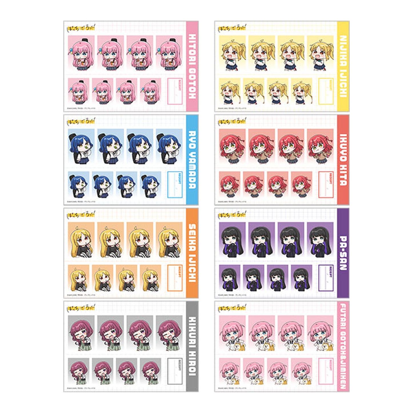 BOCCHI THE ROCK! ID Photo Studio 8Pack BOX - Image 1