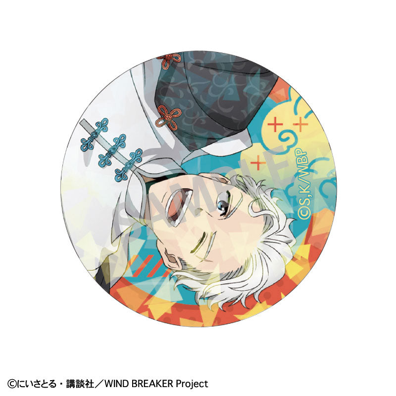 WIND BREAKER Trading Hologram Tin Badges 6 Pack Box - Image 7