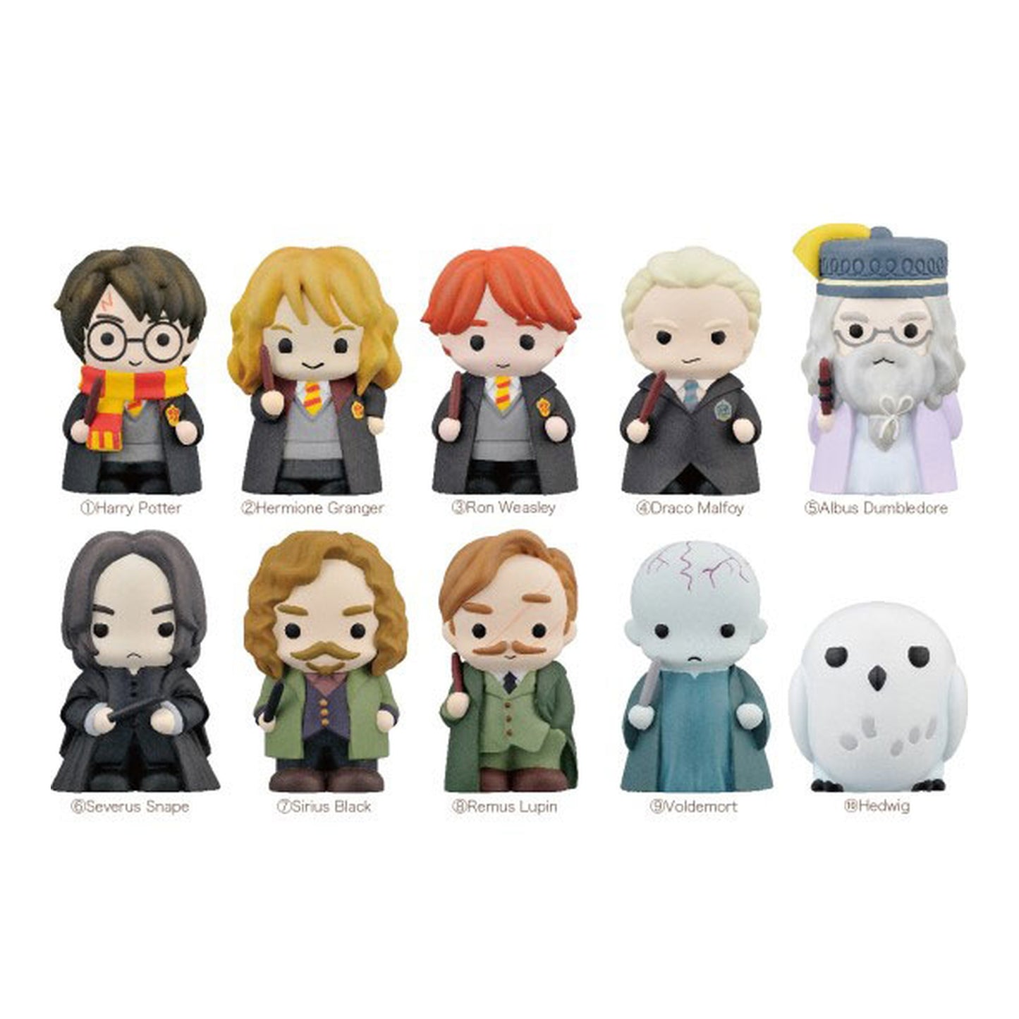 Harry Potter Soft Vinyl Puppet Mascot 10Pack BOX - Image 1