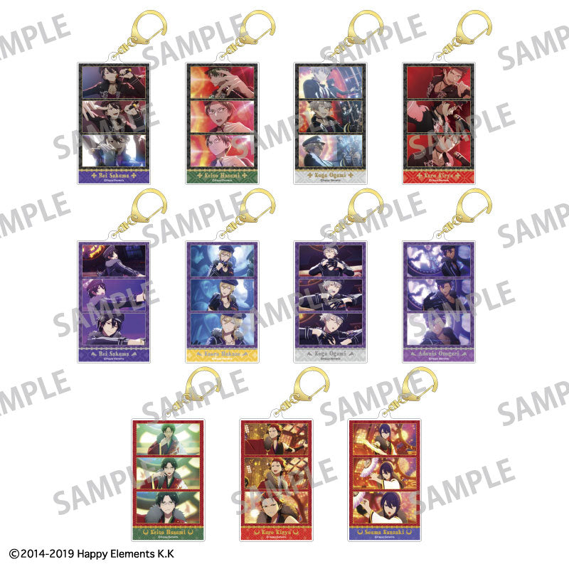 Ensemble Stars!! Reminiscence Selection "Crossroad" Trading Acrylic Keychain 11Pack BOX - Image 3