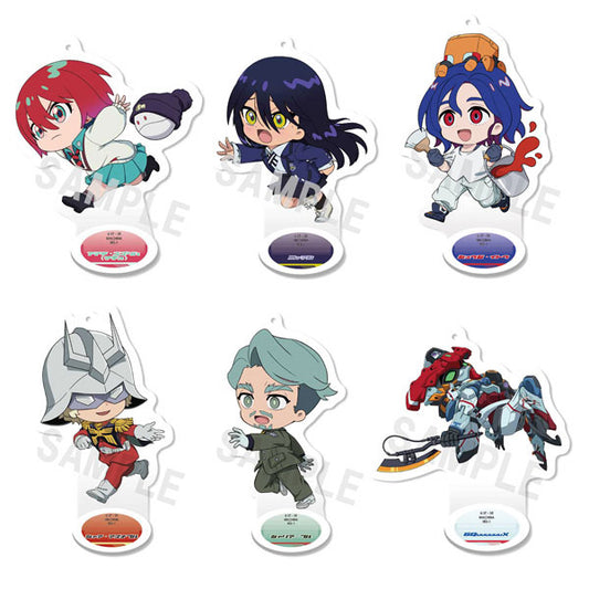 Tokotoko Acrylic Stand Mobile Suit Gundam GQuuuuuuX 6Pack BOX - Image 2