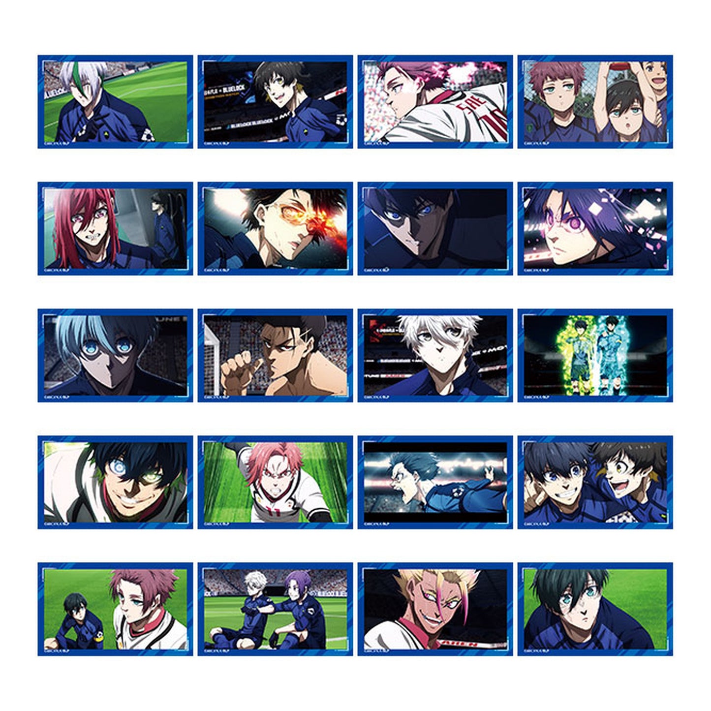 Bluelock 2nd Season Character Gum Collection 20Pack BOX - Image 1