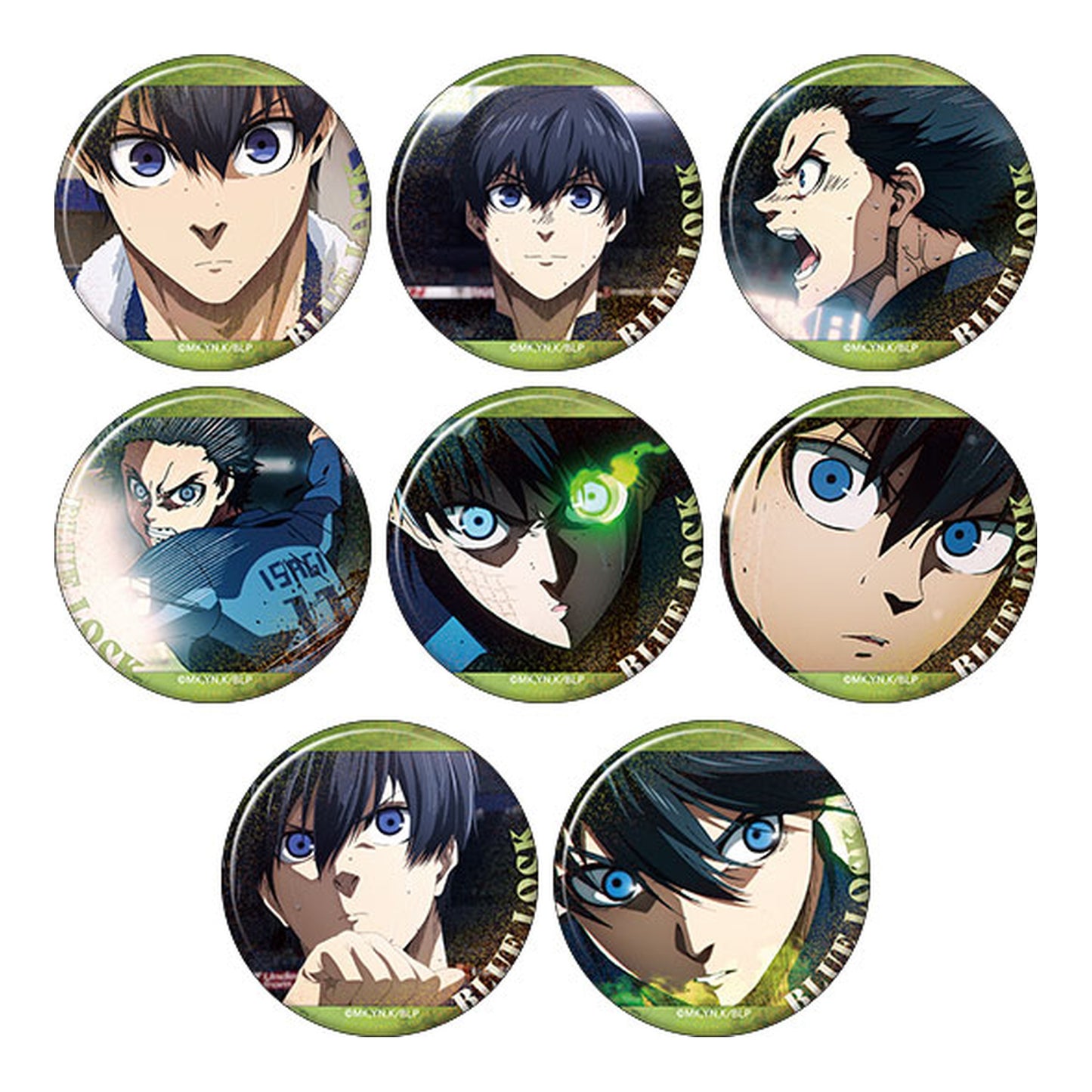 Bluelock 2nd Season Oshi Chara Badge Collection Vol.2 Yoichi Isagi 8Pack BOX - Image 1