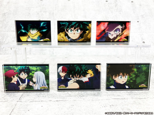 My Hero Academia TD Scene Photo Acrylic Block - Izuku Midoriya ver. - 6Pack BOX - Image 2