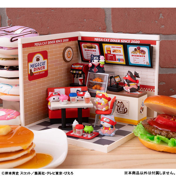 MEGA CAT PROJECT NARUTO Nyaruto! MEGACAT DINER 6Pack BOX - Image 10