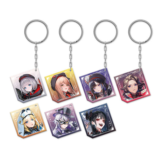 Goddess of Victory: Nikke Trading Hologram Double-sided Acrylic Keychain Vol.2 C -ABSOLUTE- 7Pack BOX - Image 2