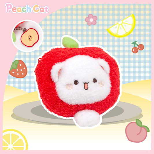 Peach Cat Peachy Meow Fluffball Series Trading Plush 6Pack BOX - Image 2
