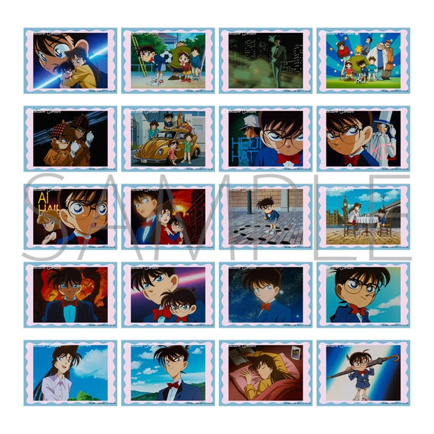 Detective Conan Memorial Bromide (Glossy Card) Collection vol.1 10Pack BOX - Image 1