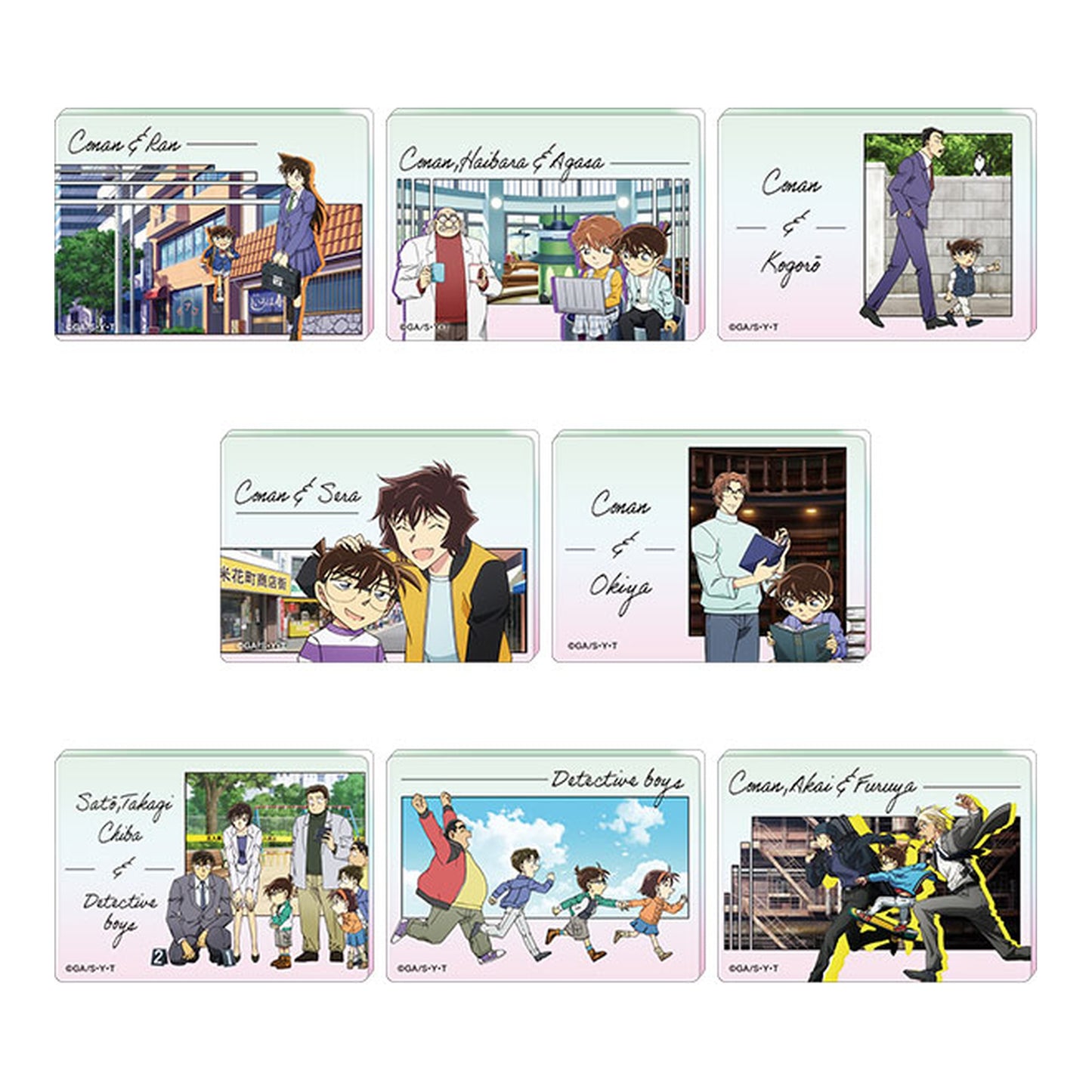 Detective Conan Noble Art Collection vol.2 8Pack BOX - Image 1
