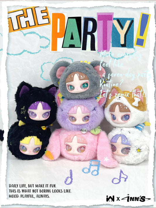 7 Days Party Bag Charm Plush Blind Box 6Pack BOX - Image 2