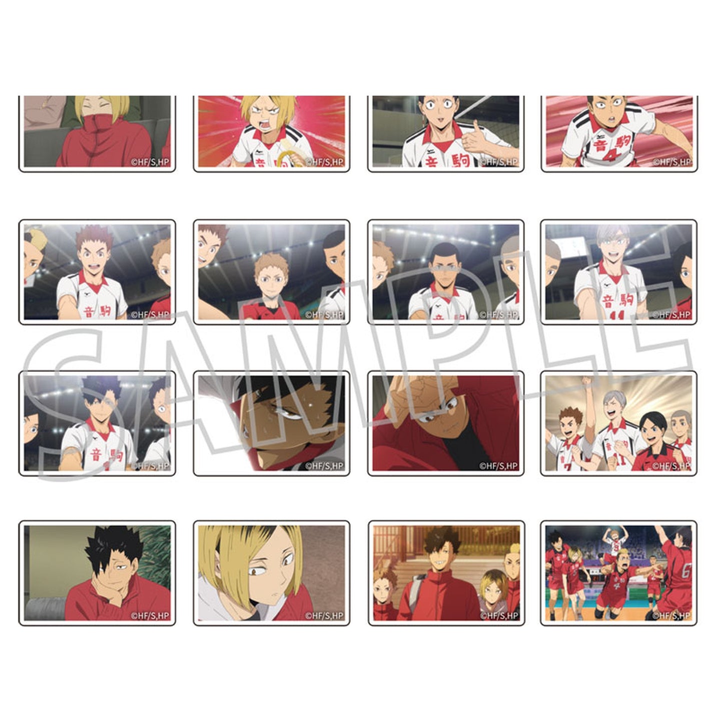 Haikyuu!! Custom Magnet Collection Nekoma High School 8Pack BOX - Image 1