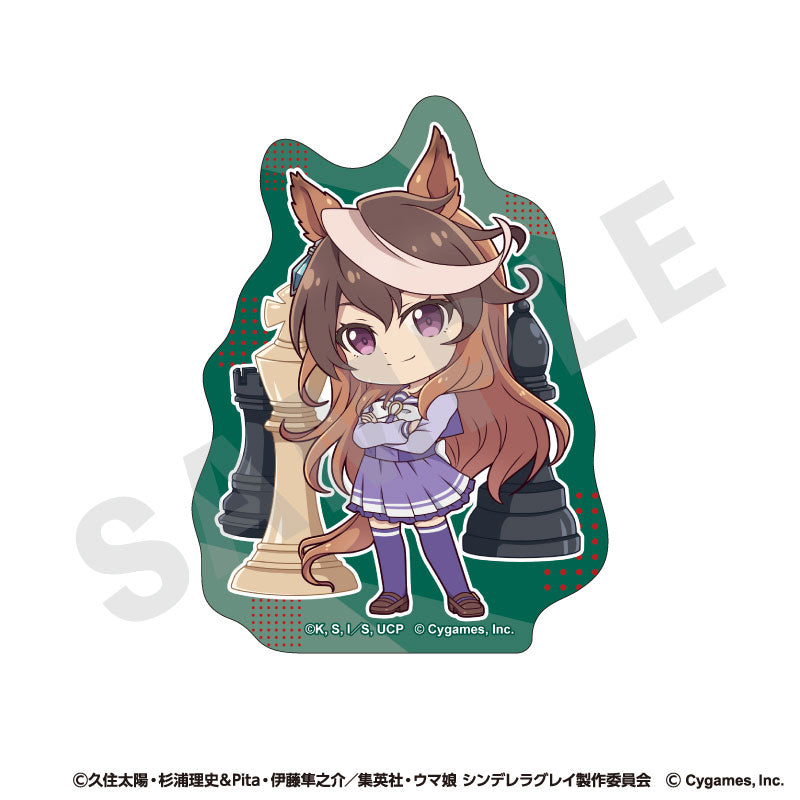 Uma Musume Cinderella Gray LoveIt! Series Diecut Sticker Set (9 Items) - Image 10