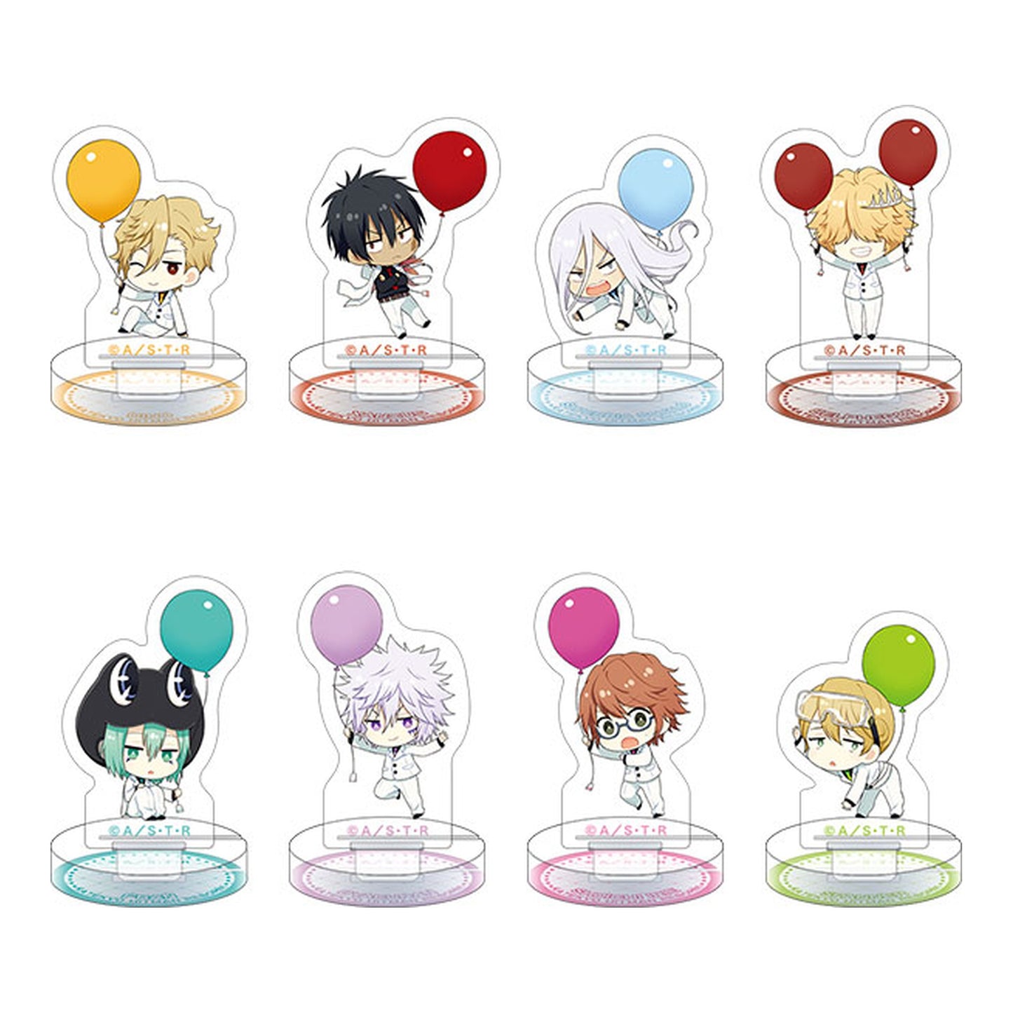 Reborn! TureSta Miniature Acrylic Stand Collection ver.B 8Pack BOX - Image 1