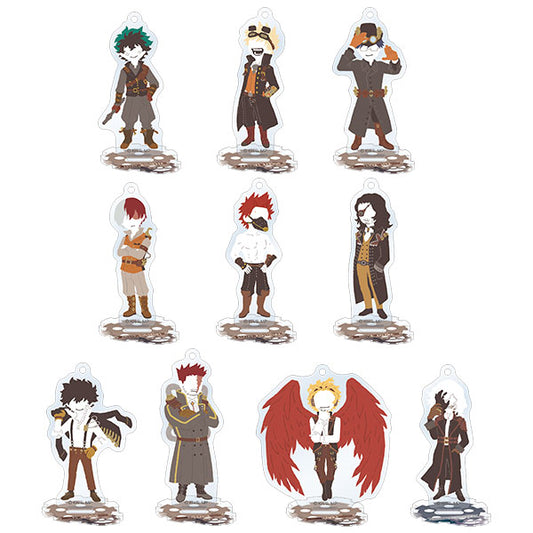 My Hero Academia Acrylic Keychain w/Trading Stand Yuru Palette 10Pack BOX - Image 2