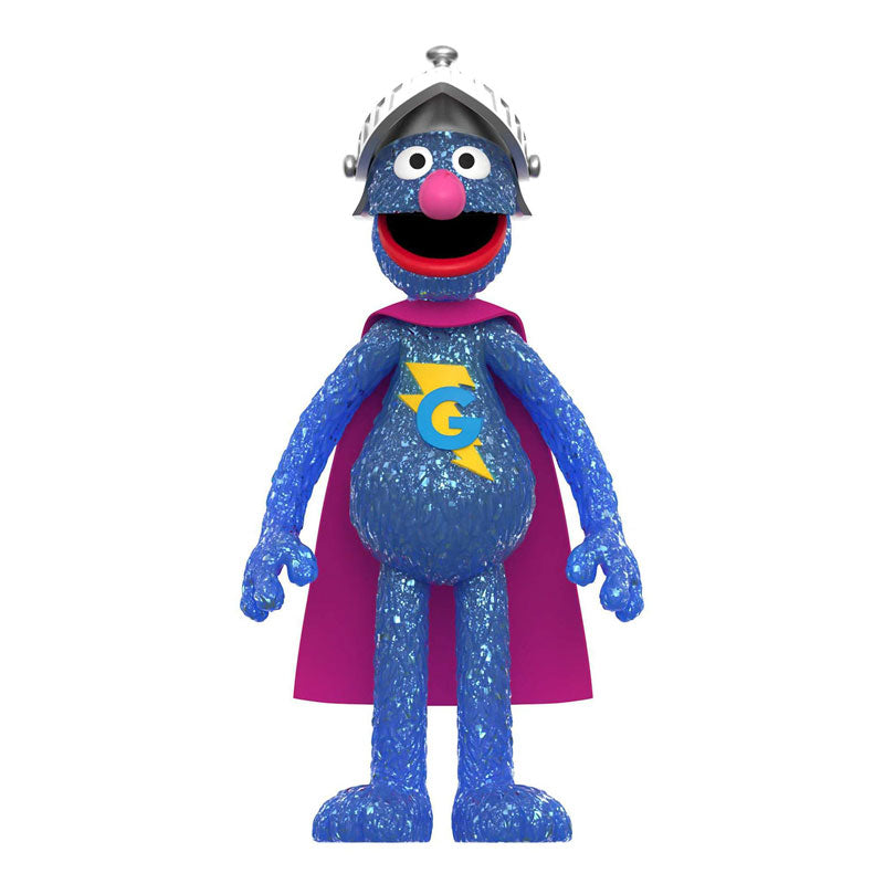 Re Action 3.75 Inch Action Figure Sesame Street Super Grover 4Pack BOX - Image 8