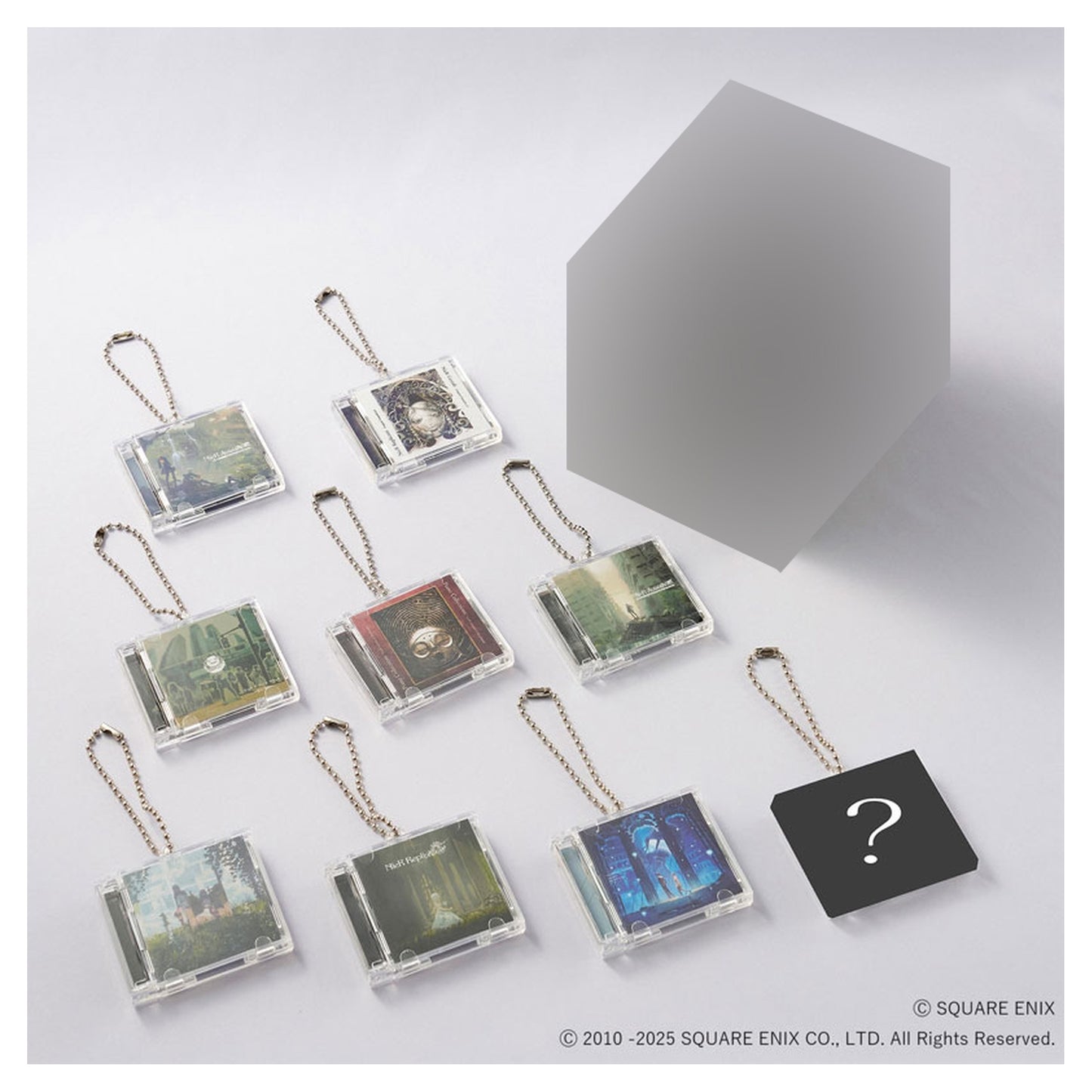 NieR Series Music Collection Keychain Vol.1 9Pack BOX - Image 1